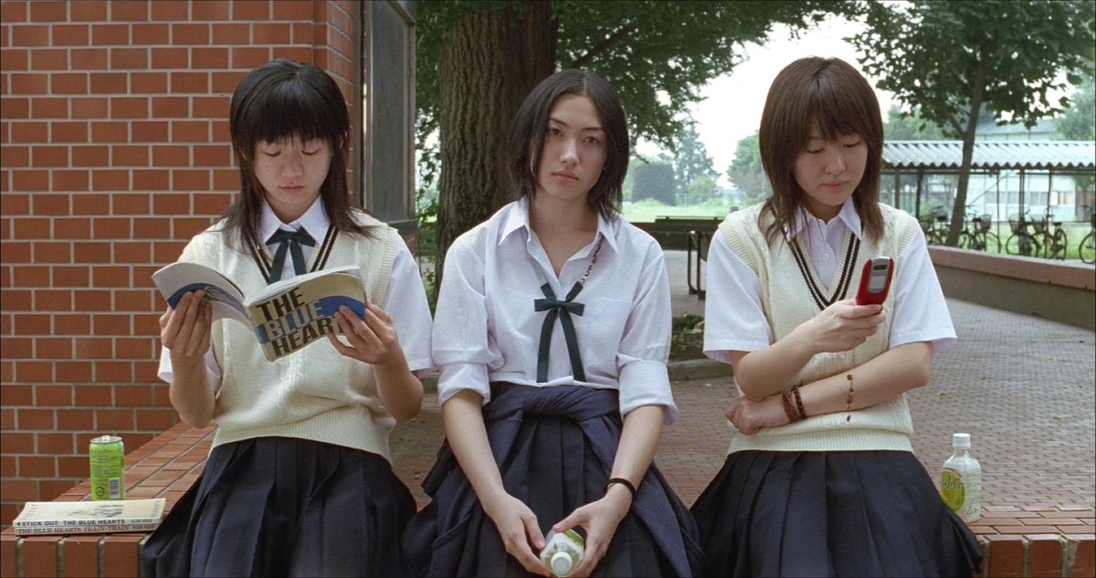 filmasians's tweet photo. linda linda linda (2005) dir. nobuhiro yamashita https://t.co/WMm1cjZZau