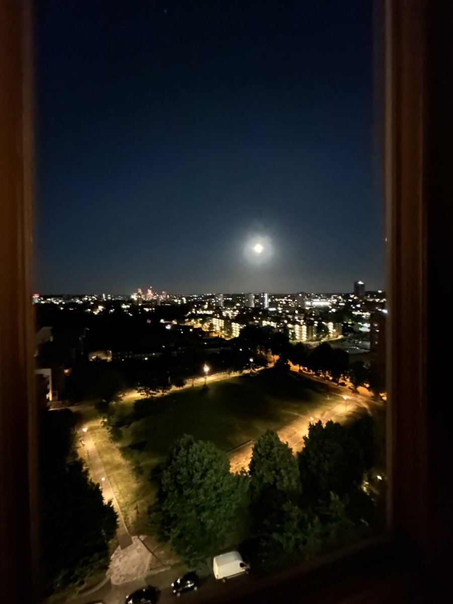 Pepys Park looking magical #ViewFromADeptfordTowerBlock #PepysEstate