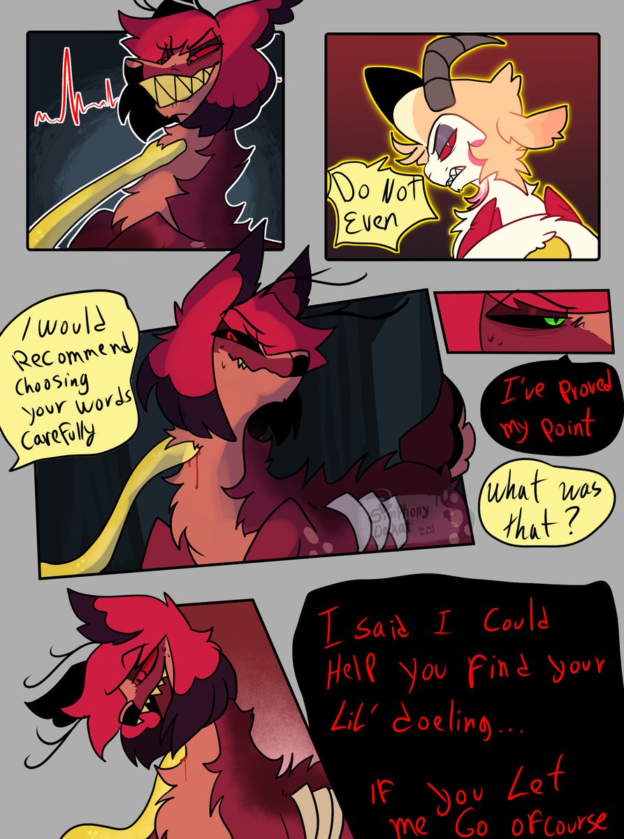 Simphony_Da_Kat's tweet photo. Missing (part 5) 

#hazbinhotelart #HazbinAlastor #lucifer #radioapple https://t.co/5QoWloU24R
