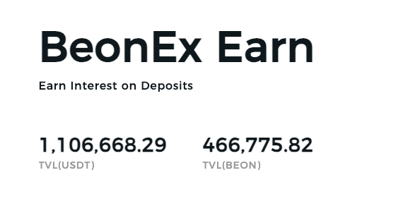 Enjoy the weekend fam!
BeonEx Earn is hitting new heights with over 1 million USDT in Total Value Locked (TVL)! 🥳💰 
BeonEx Earn is revolutionizing the way we grow our assets! Earn interest on your deposits and watch your wealth multiply. 🚀💸