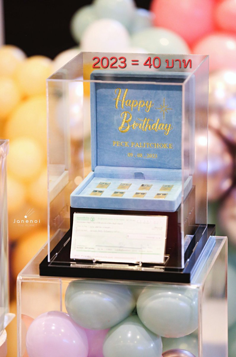 dearamada's tweet photo. ไปส่องที่นุชให้ทองผู้ชายวันเกิดจากจุดเริ่มต้น 
2021 = 1 บาท 
2022 = 39 บาท 
2023 = 40 บาท 
2024 = 19 บาท (จะให้)
รวมๆ แล้ว = 99 บาท นุชเว่อร์กันมาก 
ขอบคุณภาพจากนุชค่ะ 
#เป๊กผลิตโชค #peckpalitchoke https://t.co/u5rySvZfjo
