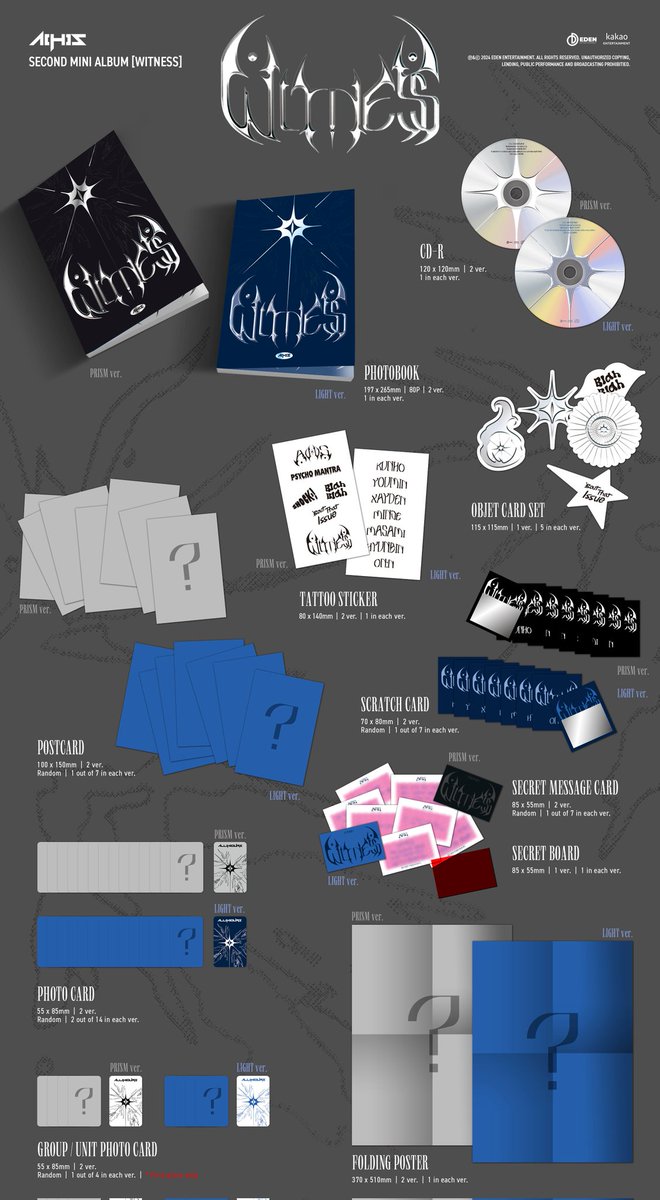 ReverieID's tweet photo. [OPEN PO] ALL(H)OURS 2nd Mini Album " WITNESS " - Ktown4u  

PRISM ver / LIGHT ver
💵 325k DP 215k Est 500g

Close PO: 01/07 

Form Order: https://t.co/ymcuCiS9Z0 

Dom JKT 
✅ EMS+Tax
✅ Cicilan DP/Spaylater
✅ GO LINE
✅ Prio POB

#Reverie_PO https://t.co/aVAyCNB13b