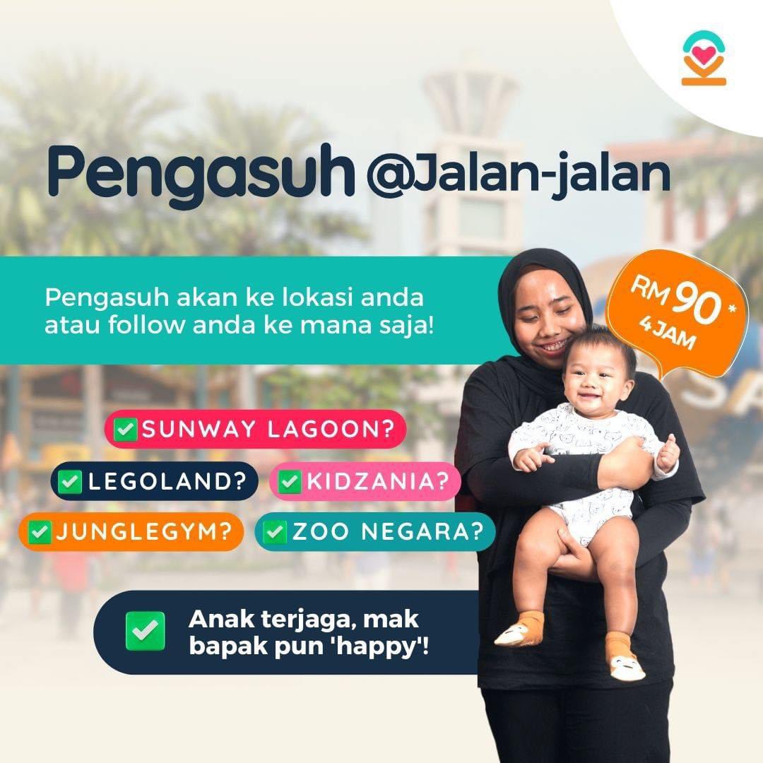 surayaror's tweet image. Wehhhh tak tau pun Kiddocare ada servis boleh bawa carer sekali masa keluar? So I boleh je pergi travel mana-mana with baby without missing out certain activities sebab ada orang jagakan baby??

I nak main luge, nak naik rollercoaster, semua dah boleh??