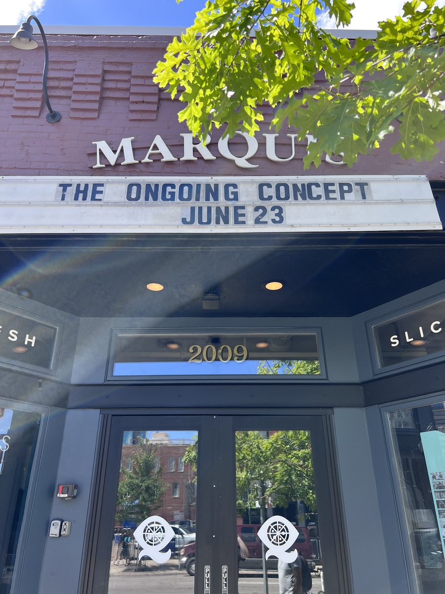 ongoingconcept's tweet image. Denver! 8pm