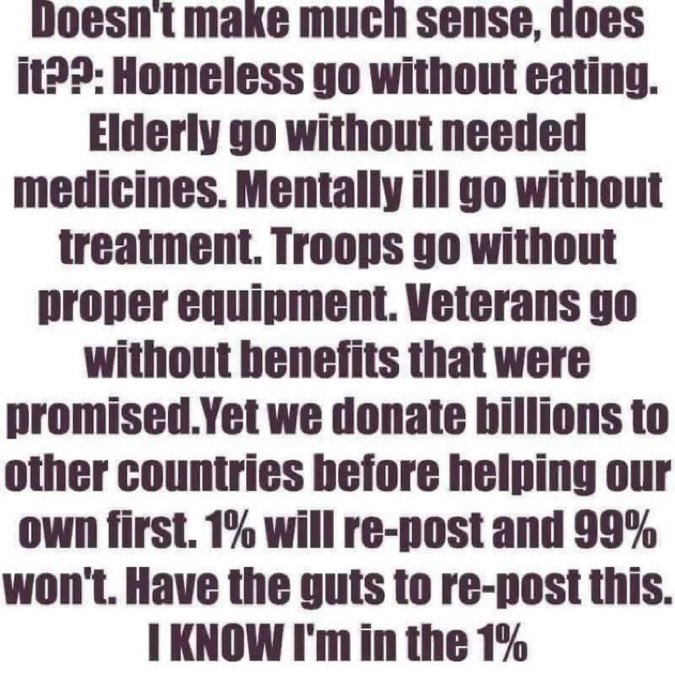 Doesn’t make sense.
