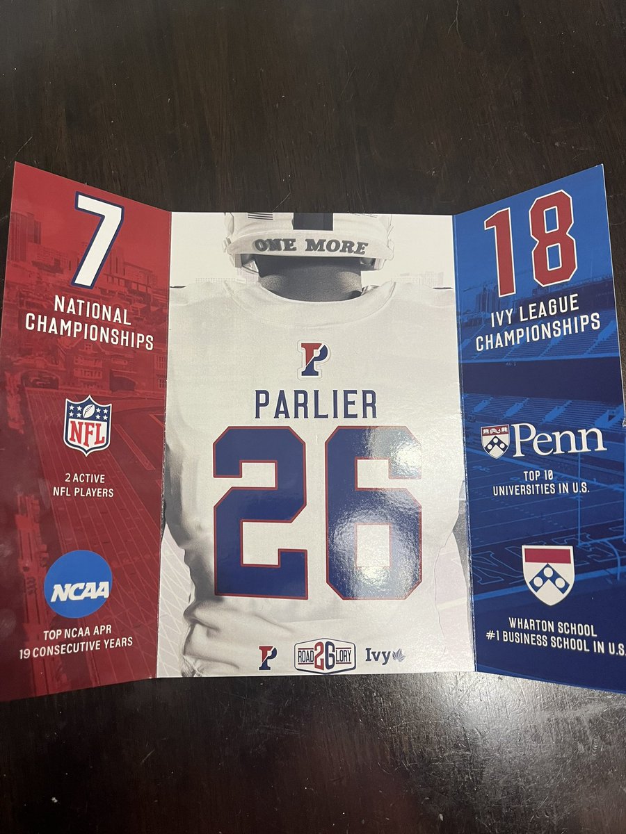 Thanks <a href="/PennFB/">Penn Football</a> for showing love. <a href="/CoachMetzler/">Kyle Metzler</a> <a href="/CoachDupont/">Jon Dupont</a> @CoachAshCMHS