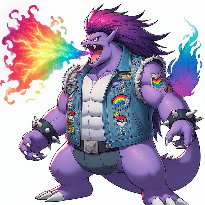 Happy Pride. My lesbian friends and I decided that pokemon needs a queer, grass/poison type. So may I<a href="/tag/behindthescenes"class="tags"><span>#behindthescenes</span></a><a href="/tag/breastexpansion"class="tags"><span>#breastexpansion</span></a>