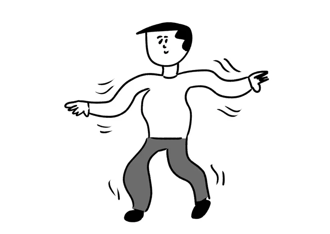 未来のロボットダンス(技術の進歩によりロボの動きが滑らかになっている) #おほまんが