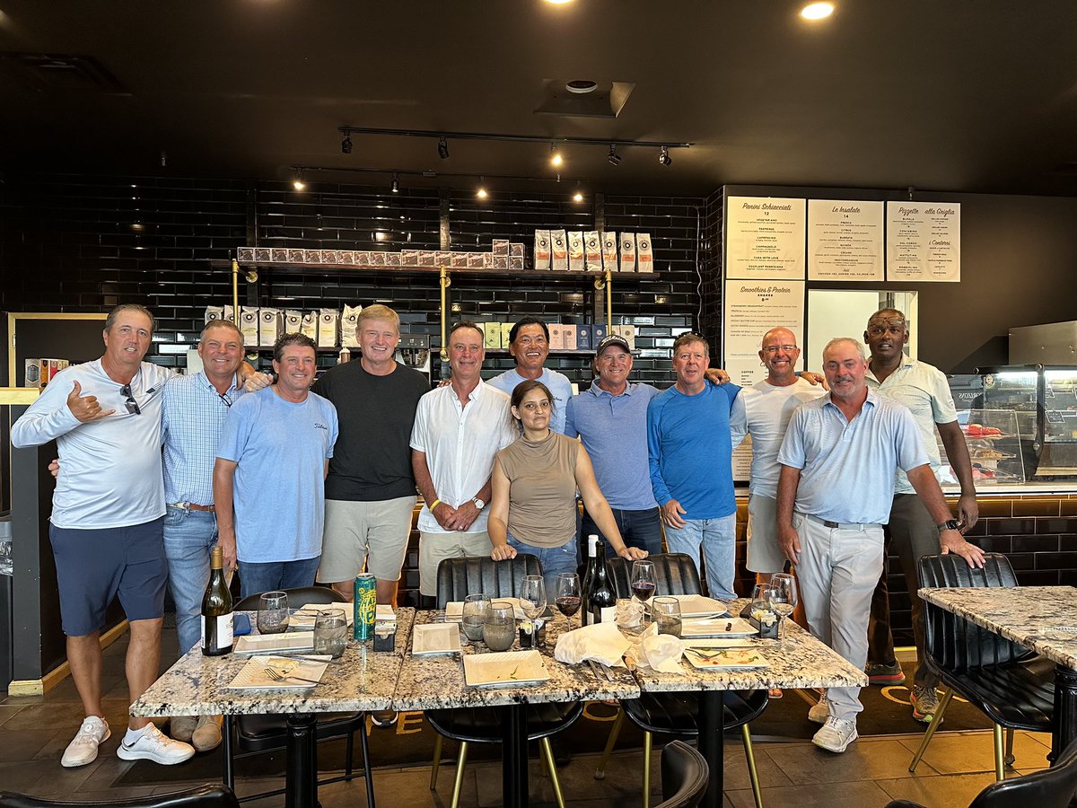 Just an average Saturday night….<a href="/ChampionsTour/">PGA TOUR Champions</a> <a href="/dicksopengolf/">DICK’S Open</a>