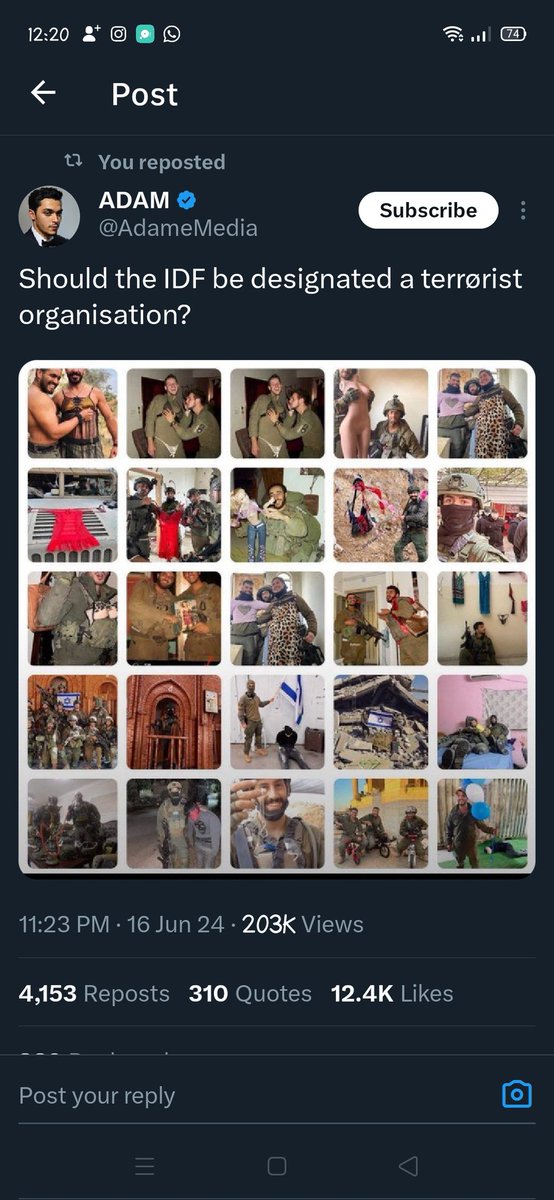 Passantmedhatt's tweet photo. @MainStreetLib @suzilovesspain @MarkRuffalo @AIPAC Those Western violent rapist pedo settlers need to go back home to the West where they came from. Wtf are they doing in an Arab country in the middle East!They're not Arabs they can't speak Arabic to save their ass this is not their country they're not from the Middle East period https://t.co/1Z53QqKg1C