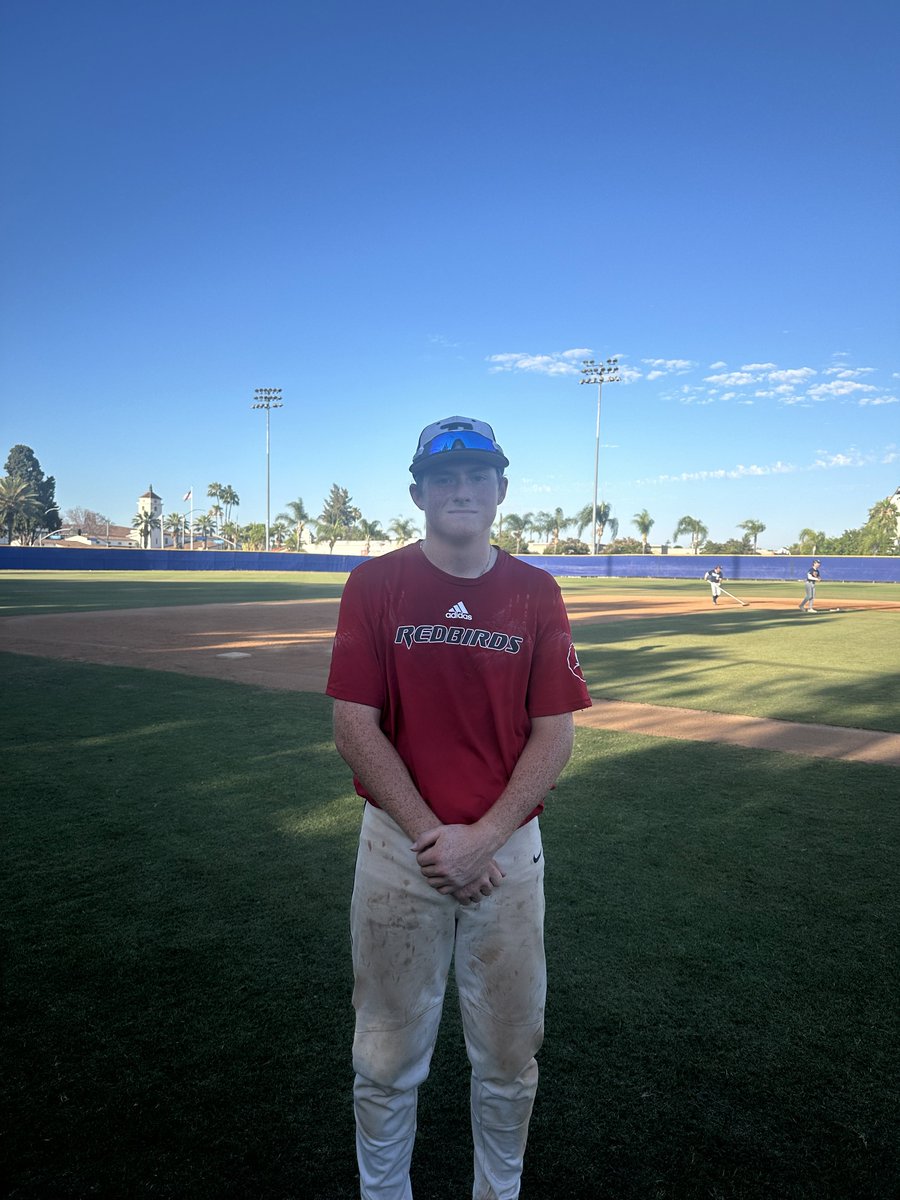 #WestCoastSS F: SoCal Redbirds 16U 5, TB SoCal 3
PoG: <a href="/RichieMoore24/">Richie Moore</a> 1-2, 2B, 2 RBI