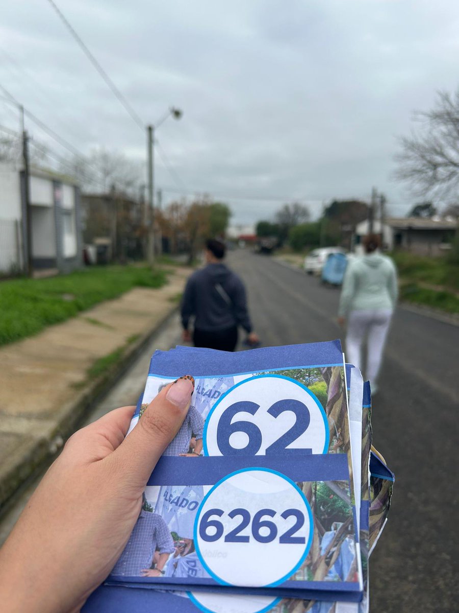 Buena jornada de militancia de cara al 30 de Junio con la 62 y 6262.