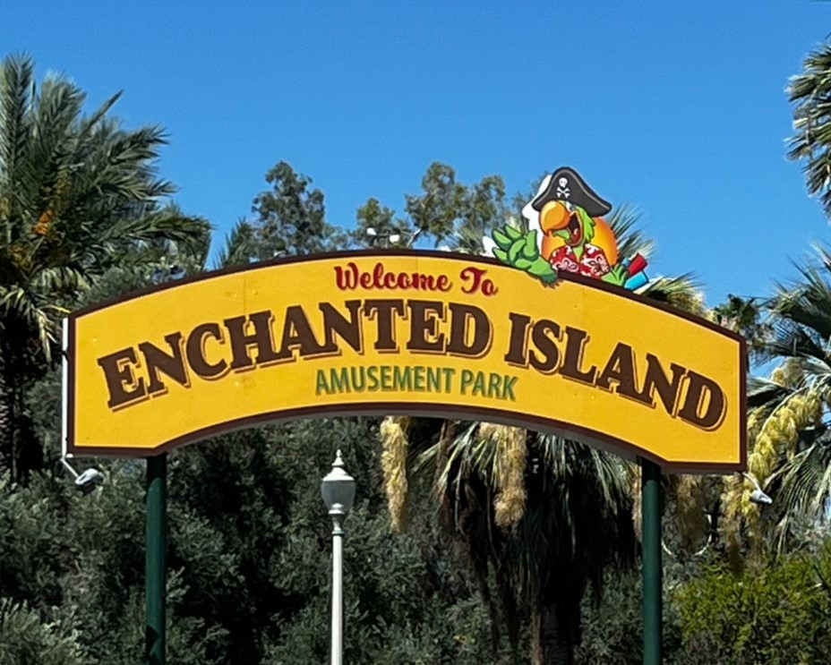 EnchantedIsland's tweet photo. New Marquee @EnchantedIsland 
Established in 1948, renewed in 1991 and still loved in 2024! https://t.co/hJbdIAswcX