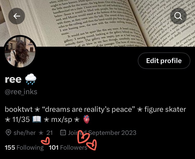 can’t believe it 100 moots mymy lysm 🫶🏻