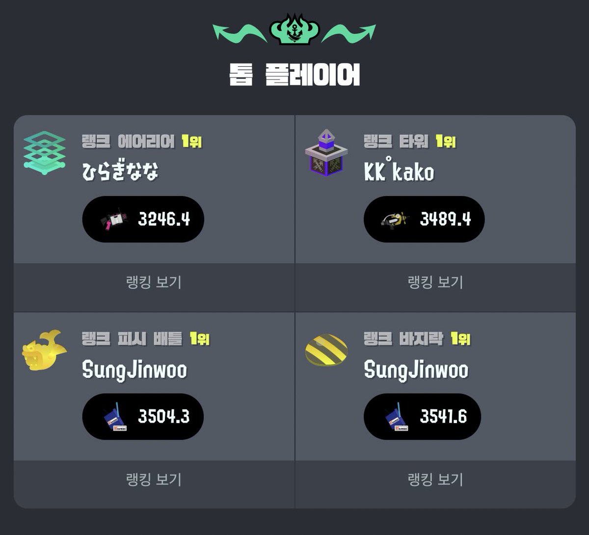 피시 바지락 1위 성진우씨 뭐임?