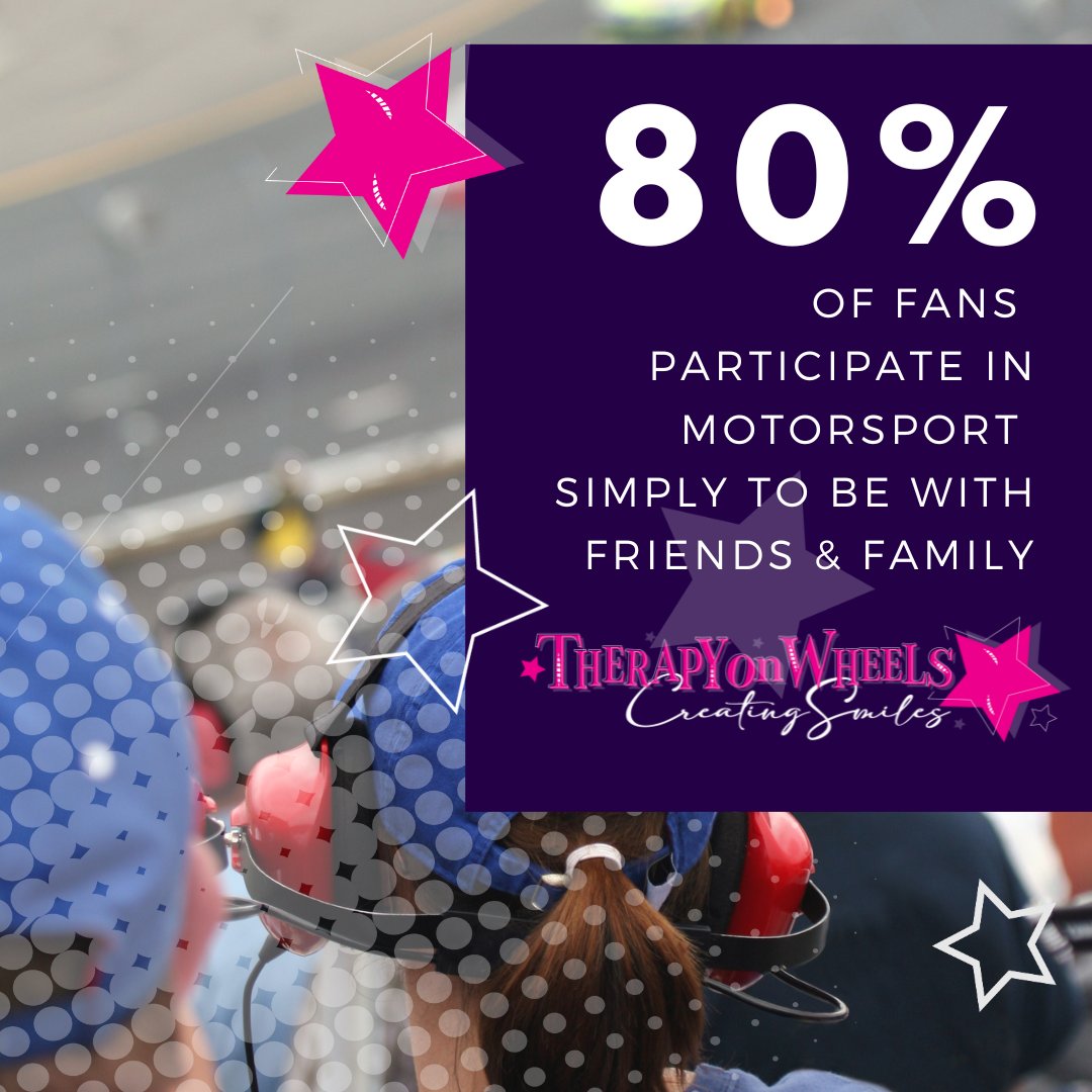 TOW_CancerRides's tweet image. Did you know? A whopping 80% of motorsport fans hit the tracks not just for the thrill of the race but to enjoy quality time with friends and family. It&apos;s more than just a sport; it&apos;s a gathering of community and camaraderie! 🏁💕 #MotorsportFamily #TrackDayFun