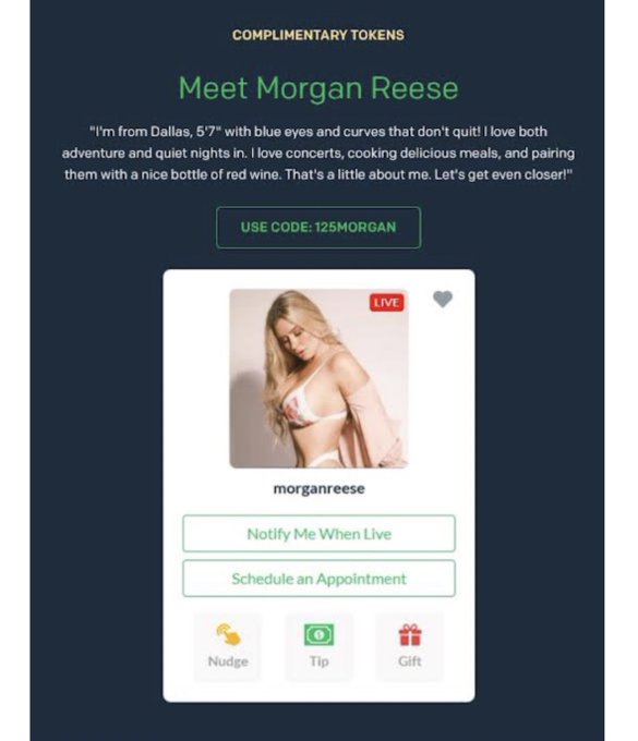 Exciting news 🎉 Coupon code for 125 Tokens! All week long! @ChatTimeNow   Tokens redeemable Monday! I&rsquo;ll