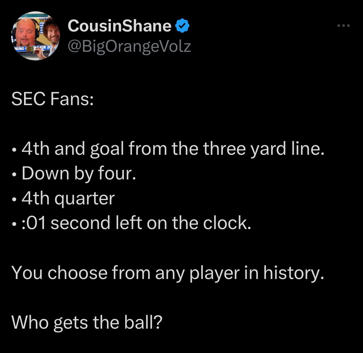 BatonRougeBKM's tweet image. Who is it #LSU Fans?⬇️