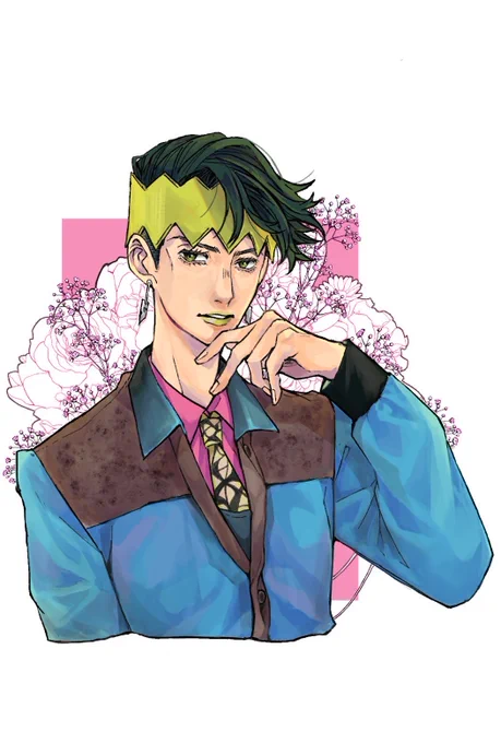 こちらはいただいた元データ 誰を描くかはあみだくじだったらしいけど、絵柄がピッタリ過ぎてまるでリクエストしたかのよう 家宝にします