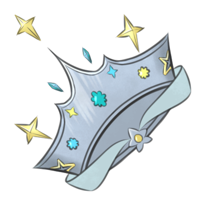 NobodyGlitched's tweet photo. Finished the crown that the winning faction on my stream gets to wear.

Also me. I get to wear it.

It's not Rosalina coded, that's your imagination.

#ArtistsOnTwitter #VTuber #ENVtuber https://t.co/IZpA0Hp1Qt