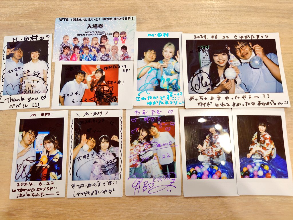 318kj89ki's tweet photo. 昨日はとても楽しかったのです
浴衣👘華やかでかわいらしくてメンバーの個性も感じれていいなぁ
そしてやっぱりたこせん🐙😆👍
屋台は満喫してるな～と言われました(笑)😂
#KRD8 #WT_Egret #WT8 #ゆかたまつり https://t.co/sBp8Bjc3i3