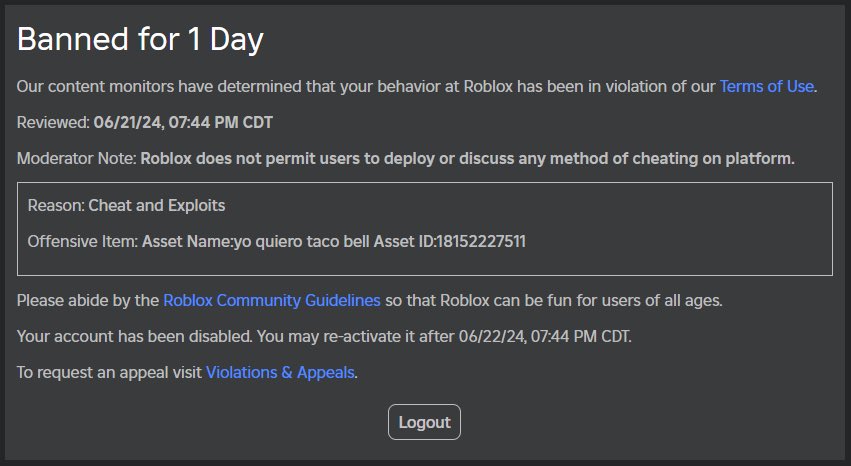 RealAnimatrics's tweet photo. roblox is so over https://t.co/nLYOpphoCT