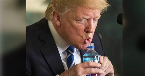minitrooper_13's tweet photo. @MayoIsSpicyy he is:
 orange;
 wears cheap ill fitting suits with baseball cap; 
 cheats at golf;
 uses both hands to drink from a H2O bottle;
 eats steak well done with ketchup;
 Serves White House guests cold fast food;
 stared directly at an eclipse;
 is a narcissistic weirdo.
PS
Bleach 

. https://t.co/osjih5Vgz3