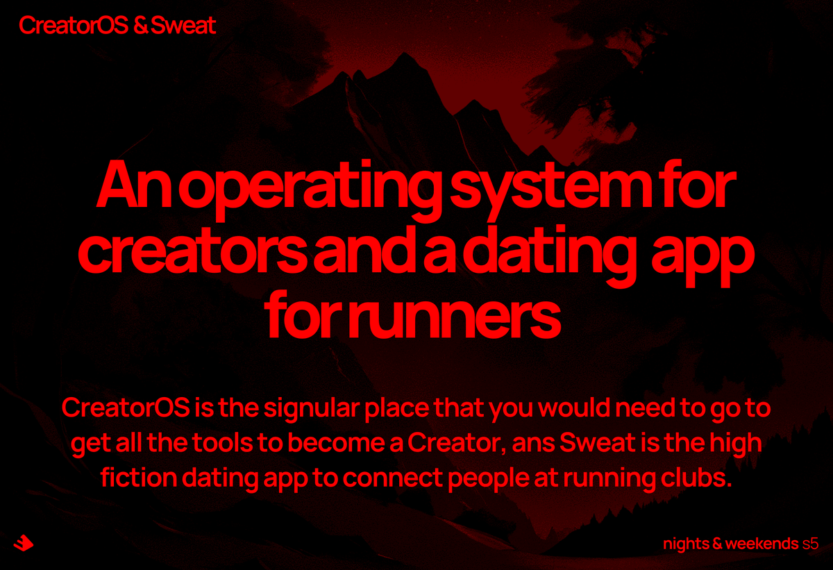 chisomthegreat's tweet photo. I will be building out my ideas for @buildspace @_nightsweekends s5 

Making the tools that I wish i had as a creator, and the dating app that I also wish that I had.

@FarzaTV https://t.co/BeVsQApsX2