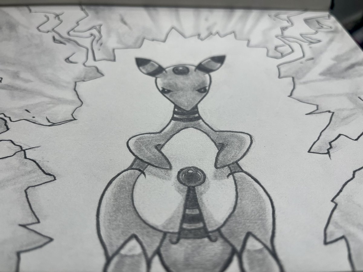 “AMPHAROS use DISCHARGE!“ ⚡️⚡️⚡️

I tried to step out my comfort zone and do an original sketch pose other than sketching the official art and I’m happy how it came out! 
✏️

<a href="/Pokemon/">Pokémon</a> <a href="/Junichi_Masuda/">増田順一@Pokémon</a> 
#pokemon #pokemonart #sketch #drawing #art #ampharos