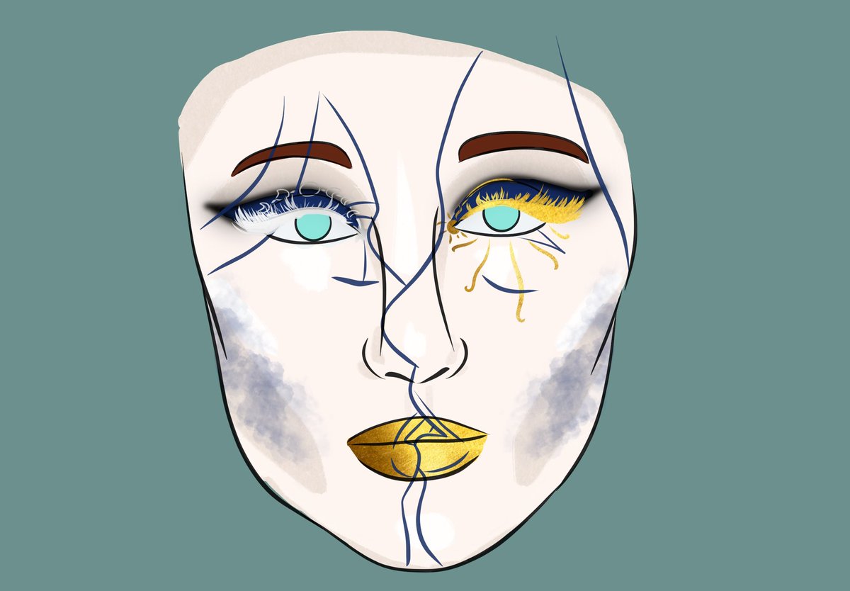 Trippinsdrawins's tweet image. The shoes, headdress, body chain, and makeup look I imagine for the Star Crossed Lovers @ChappellRoan look