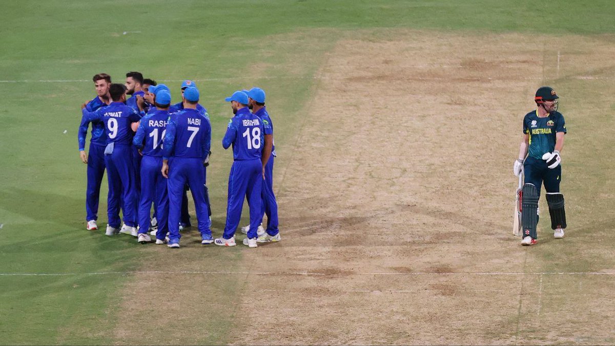 This is big… <a href="/ACBofficials/">Afghanistan Cricket Board</a> topple Australia for the very first time! 
Hats off to <a href="/rashidkhan_19/">Rashid Khan</a> and his team of true fighters. #T20WorldCup
#afghanrise