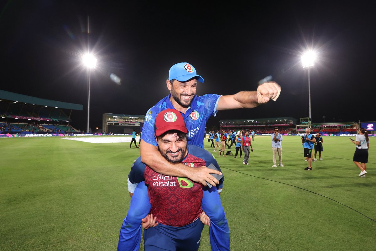 SajjadSovereign's tweet photo. What a befitting to Australia for refusing to play a series with #Afghanistan
#T20WorldCup2024 #AUSvsAFG https://t.co/o6o82GZyG4