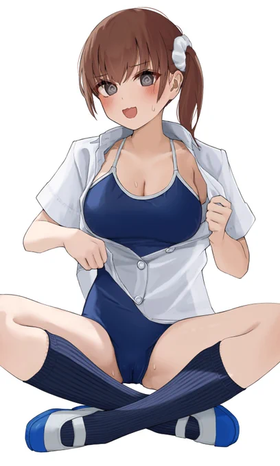 ちゃんと着てきたよ、ほらっ 