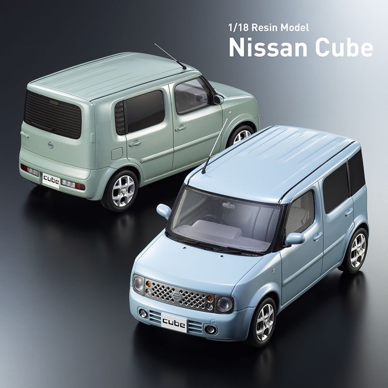 非売品】日産 cube 3 自動車模型 - 自動車 非売品】日産 cube 3 自動車模型 - 自動車