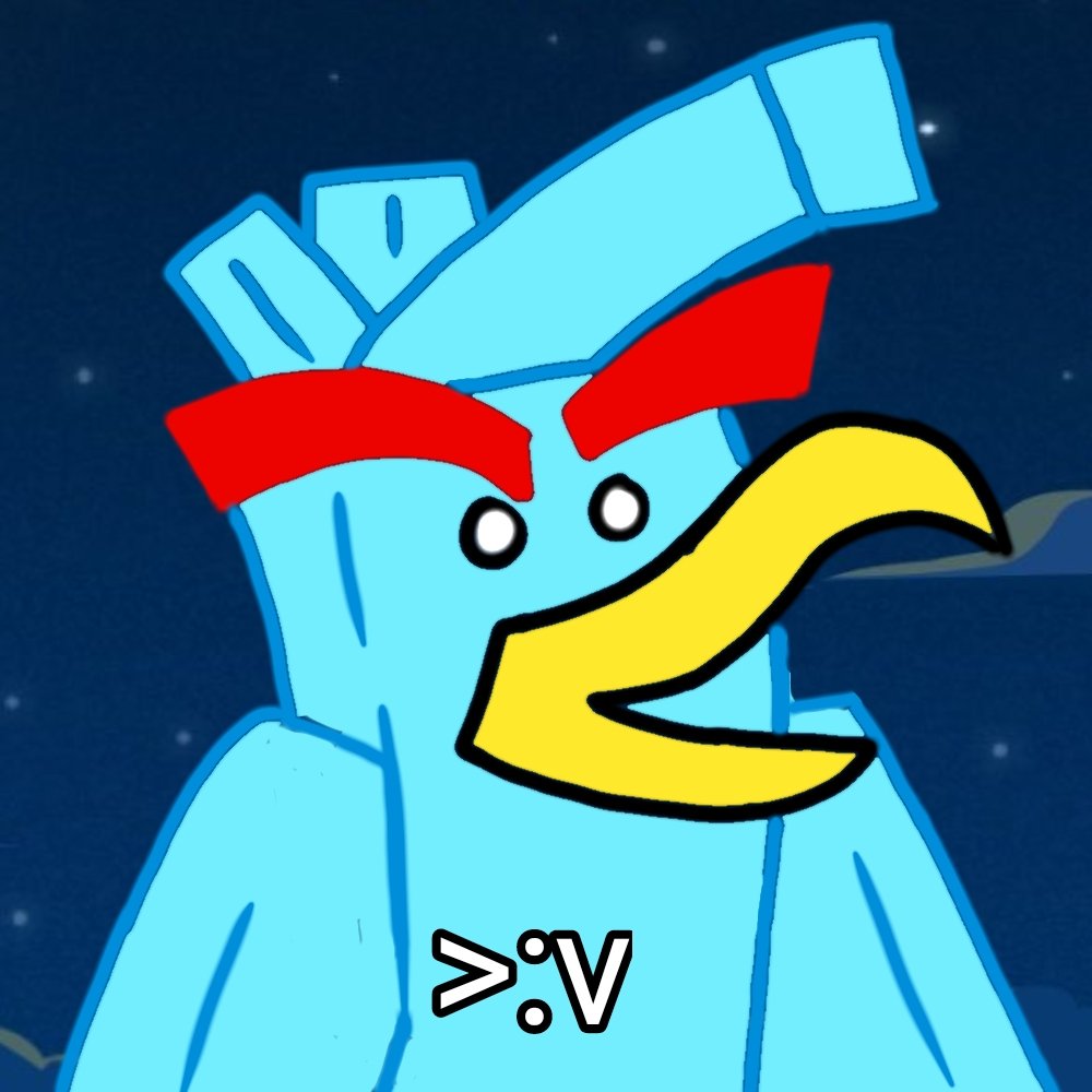LawyerMik's tweet photo. >:v 
#angrybirds #icebird https://t.co/5rWAzr8q3e