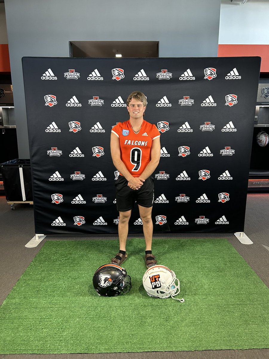 Had a great time at UTPB today! Thank you <a href="/CoachK__Mac/">Kris McCullough</a> <a href="/Kennyhrncir/">Coach Hrncir</a>  <a href="/UTPBFootball/">UTPB Football</a>