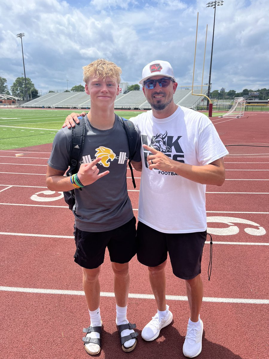 Parker Taylor (@parker_taylor14) on Twitter photo After a great camp today and talk with <a href="/TMartin_Coach/">Tyler Martin</a> I’m proud to announce my first college offer from <a href="/GVVikingFB/">Grand View Football</a> !! After a great camp today and talk with <a href="/TMartin_Coach/">Tyler Martin</a> I’m proud to announce my first college offer from <a href="/GVVikingFB/">Grand View Football</a> !!
