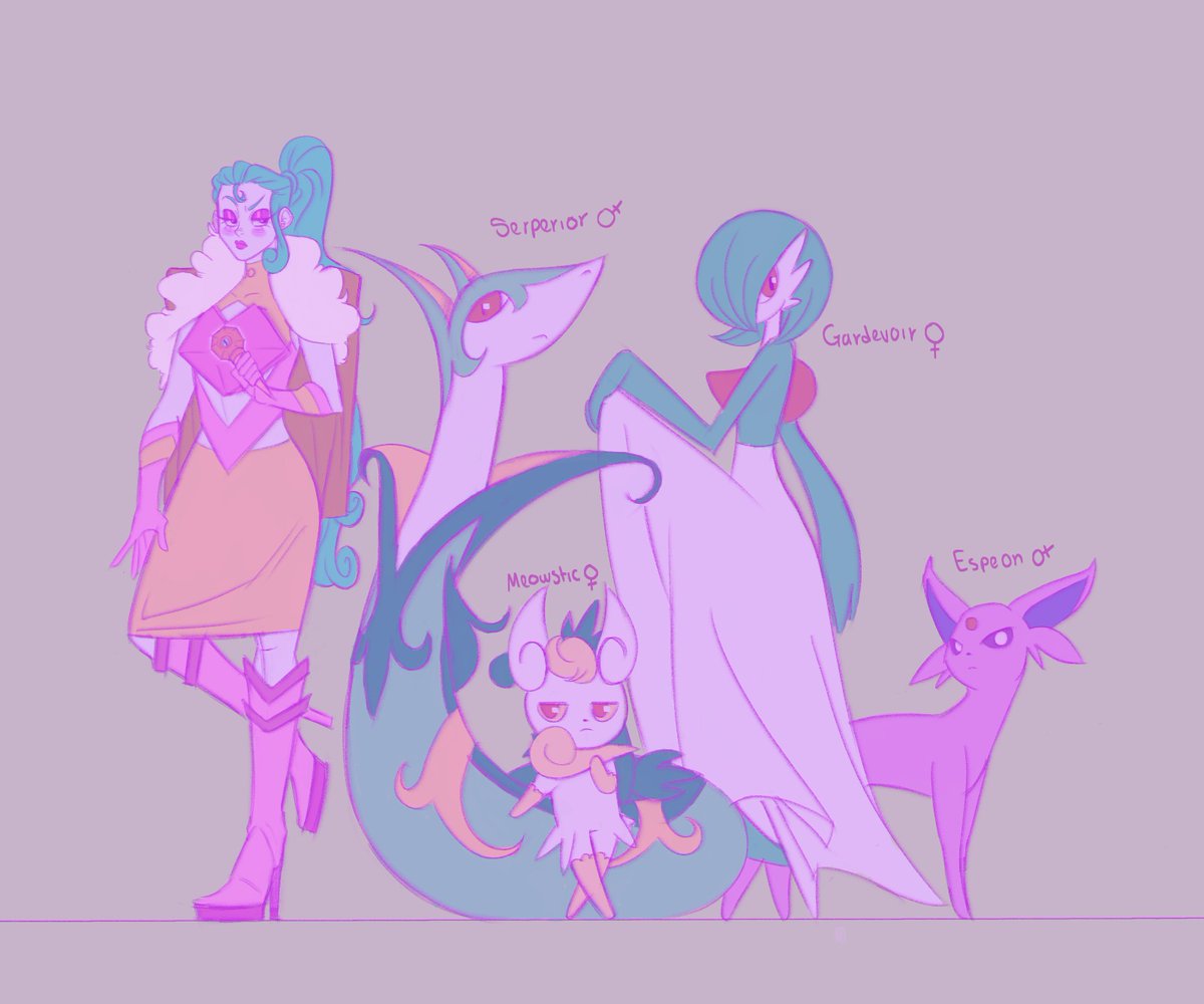 I wanted to give a pokemon team to velvet and vener, I don't know why in my mind it sounded epic 😭.... 
#TROLLSTWT #TrollsBandTogether #VelvetAndVeneer #trollsfanart #pokemon