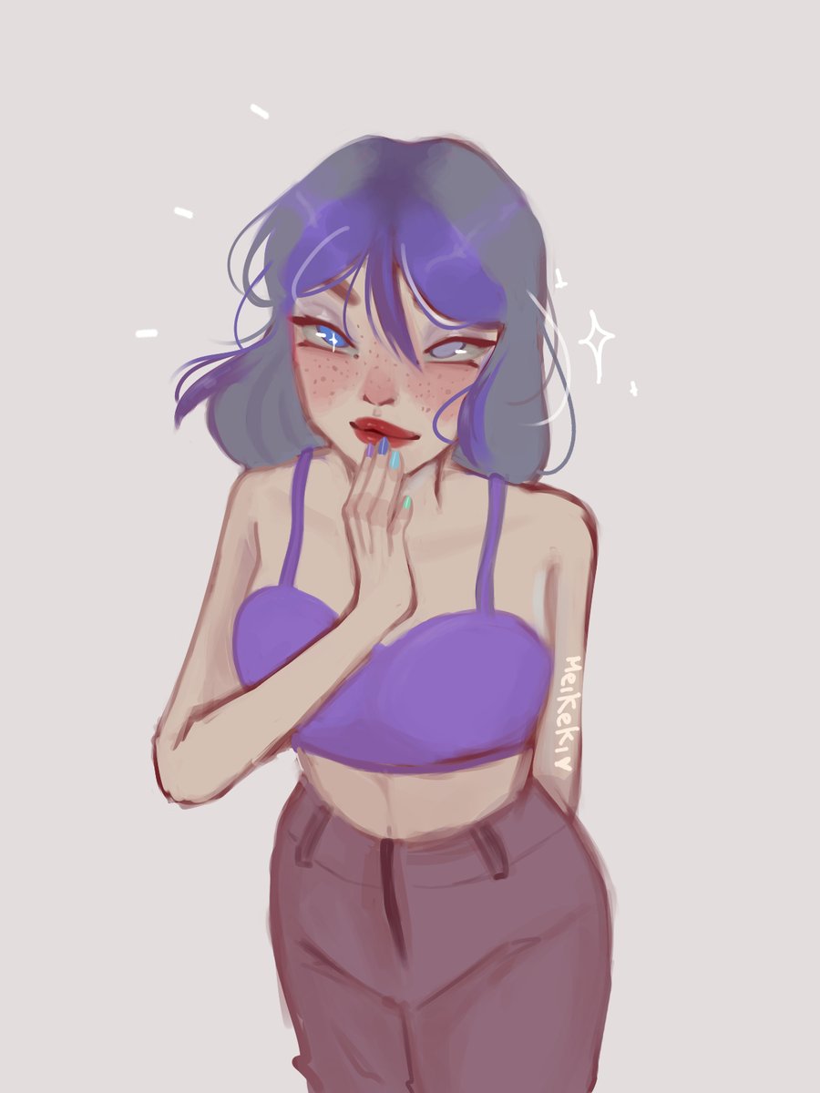 mei_keki's tweet photo. redibujé a una nena que había diseñado para un concurso de clip studio hace años 😭😭😭 
#art #redraw https://t.co/FwyHSC0Hmr