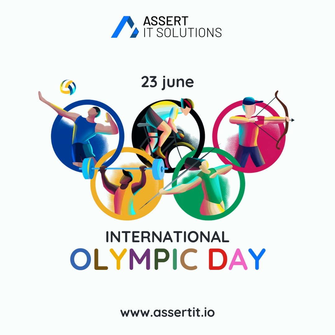 assert_it's tweet photo. Celebrate the Olympic spirit of courage and determination.

#olympicday #assertit #informationtechnology https://t.co/IU32v3Plts