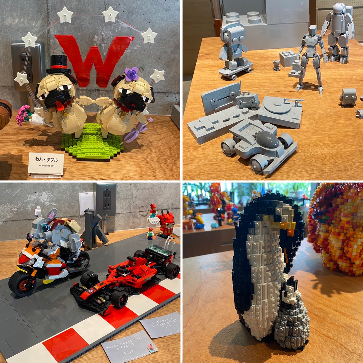 昨日はnanoblock、LaQ、LEGOのブロックオフ会、とっても楽しかったです！
 #下北ブロック合同2024