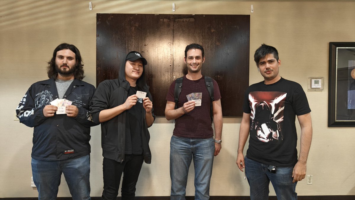 88 Cardhouse $1K Weiss Schwarz Tournament 
68 Players, 6 Round Swiss + Top 8

🏆 Heaven Burns Red
🥈 Tensura (Slime)
🥉 D_Cide Traumerei

Top 8 lists in replies
#ws2tcg #ヴァイスシュヴァルツ