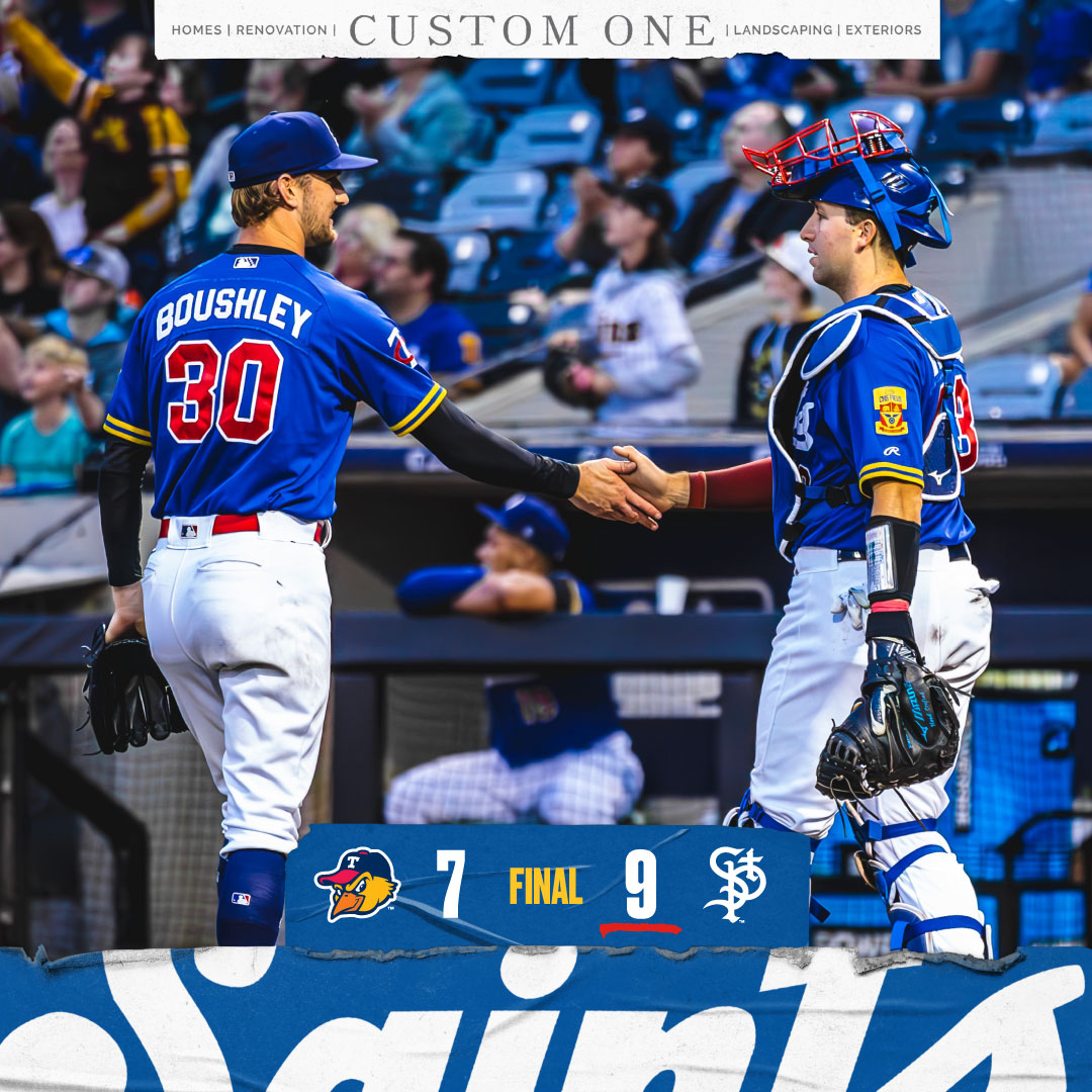 Saints Set All-Time Single-Season Franchise Win Streak Record With 11th Straight, 9-7 Over Mud Hens

Story: milb.com/st-paul/news/s…