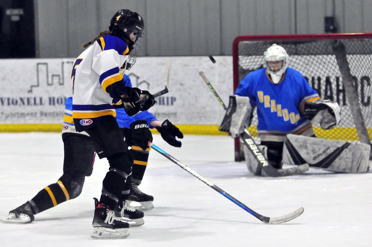 Day 4 — final tryout session for U18 AAA BWK inaugural team at J&amp;G Homes Arena, with players using their final opportunity to garner the attention of coach Karissa Kirkup. <a href="/MFHLU18AAA/">Manitoba Female Hockey League - U18 AAA</a>