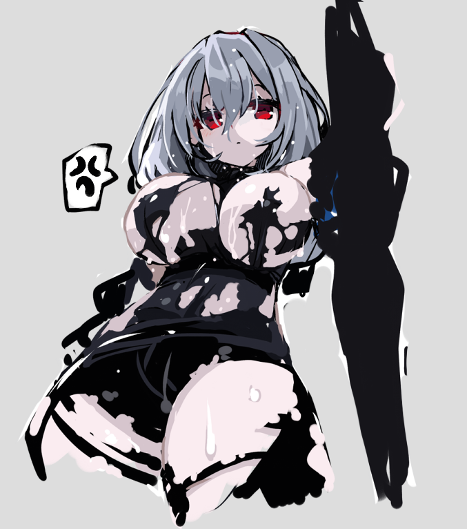 スカジ(アークナイツ) 「」|すきのイラスト