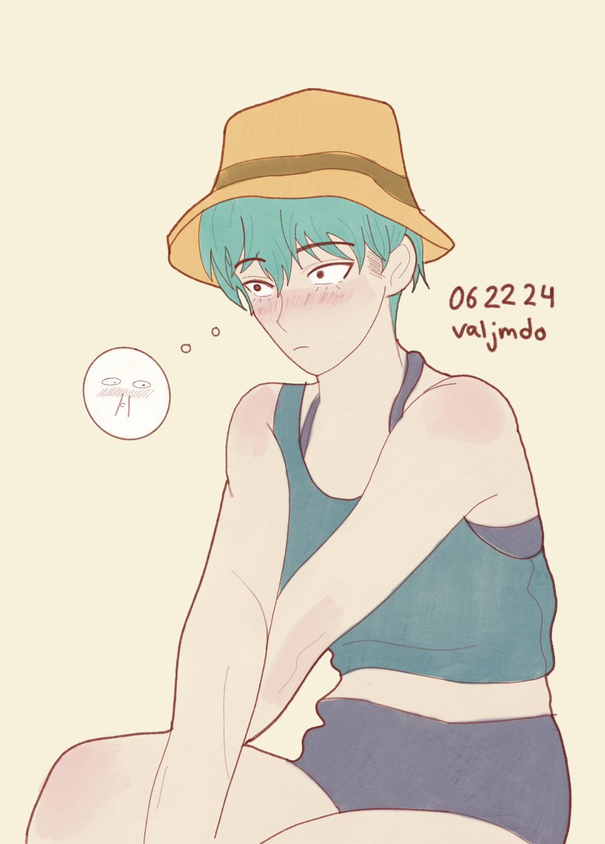 Finished version and Robin watching respectfully #myoc #drawing