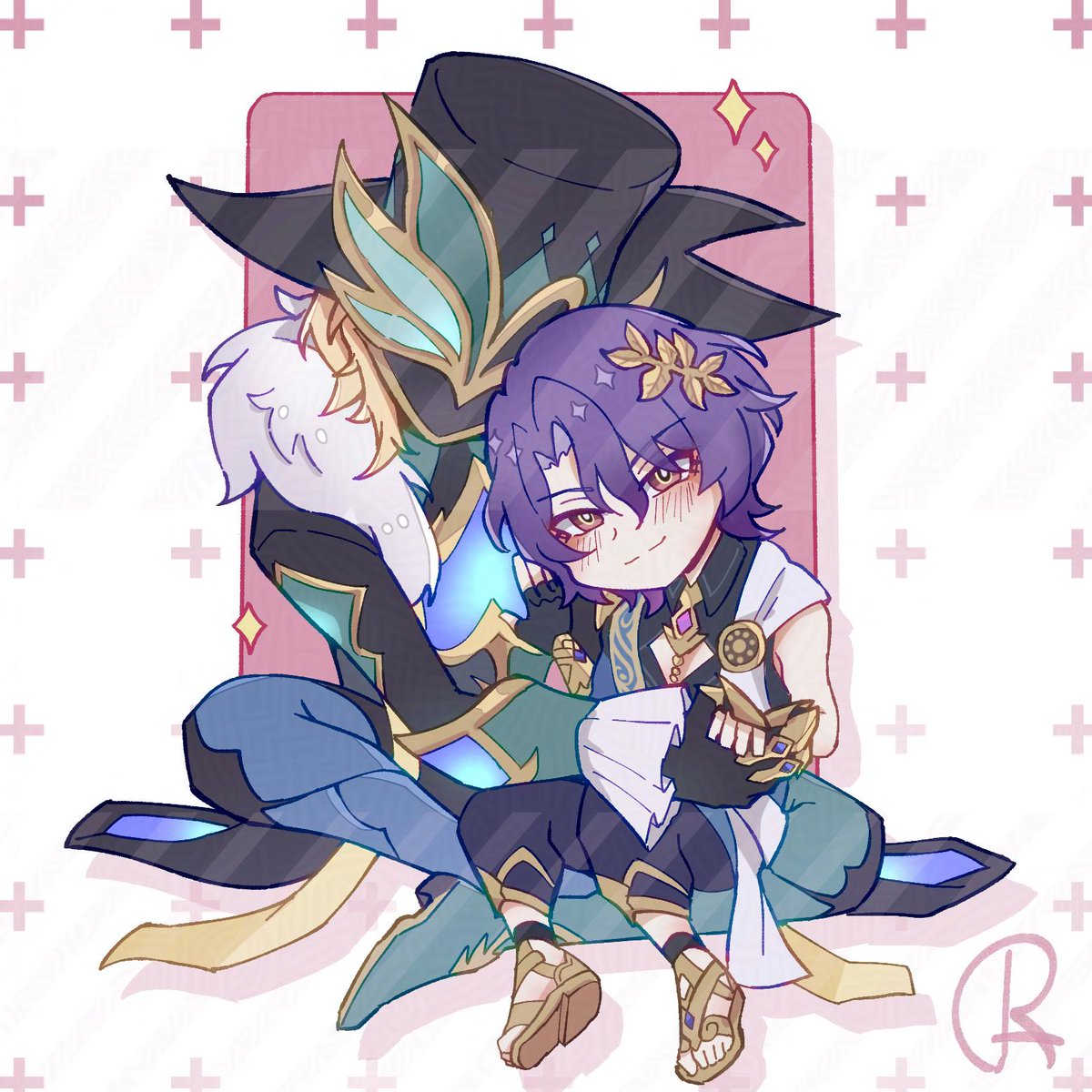 little (?) boss guy on the big guy 🦚🛀💘

#aventio #ratiorine