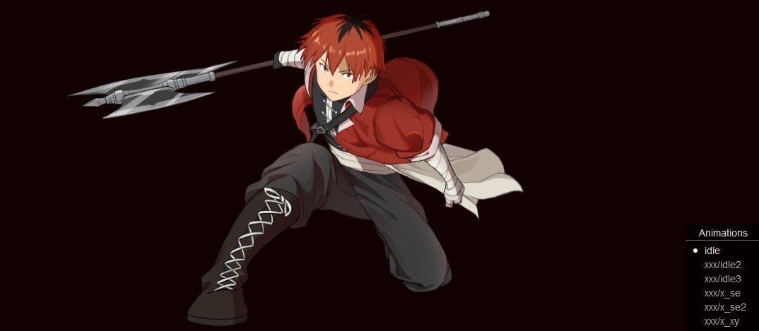 [Spine v4.2] Gransaga x Sousou no Frieren - Stark (2D animation) - mmd-3dcg.xyz/spine-player/d…