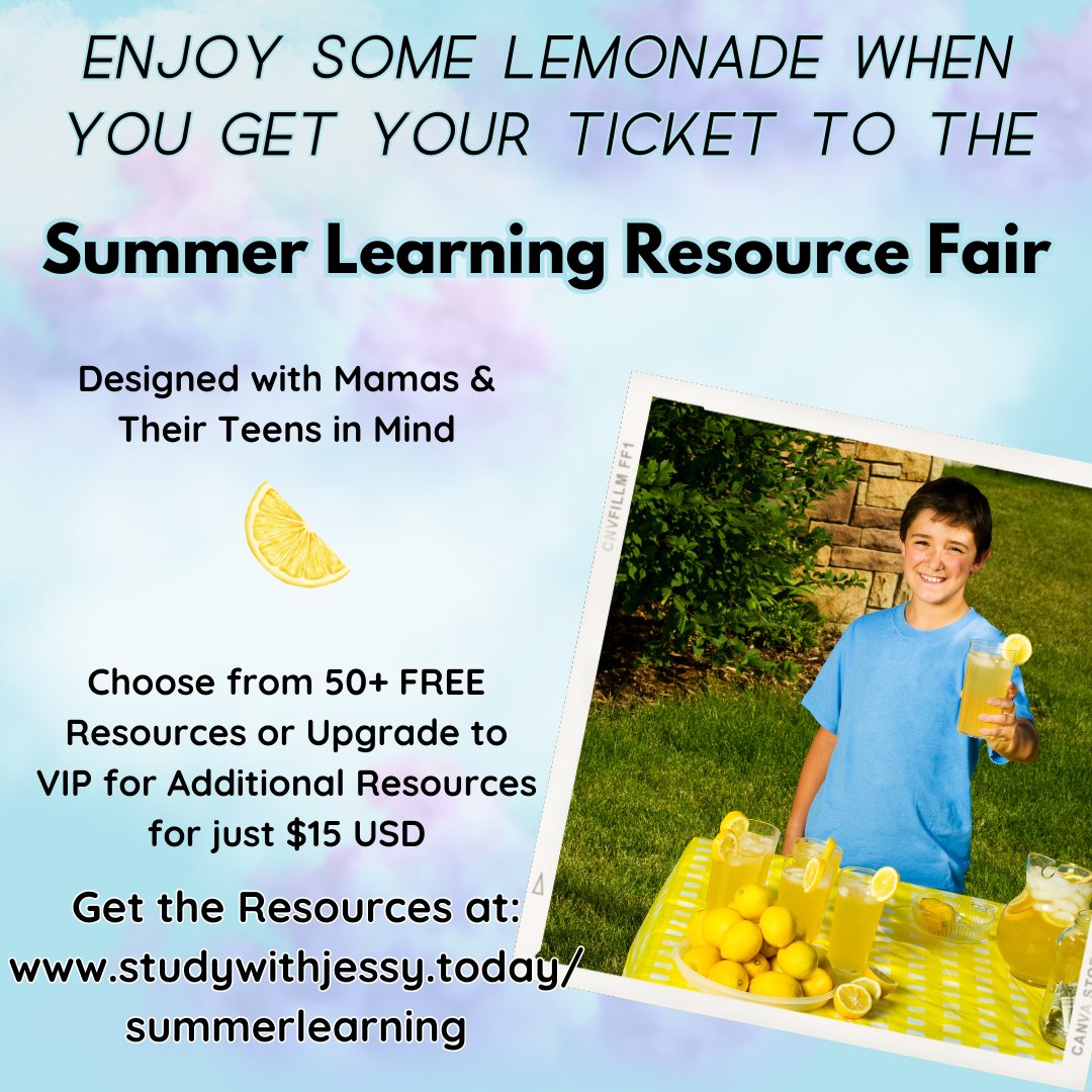 ElizabethYarnel's tweet photo. Hey #parents of #teens and #tweens: Have you heard that the Summer Learning Resource Fair is now free? https://t.co/PVWREJW8ap https://t.co/1hR3k5CAmB