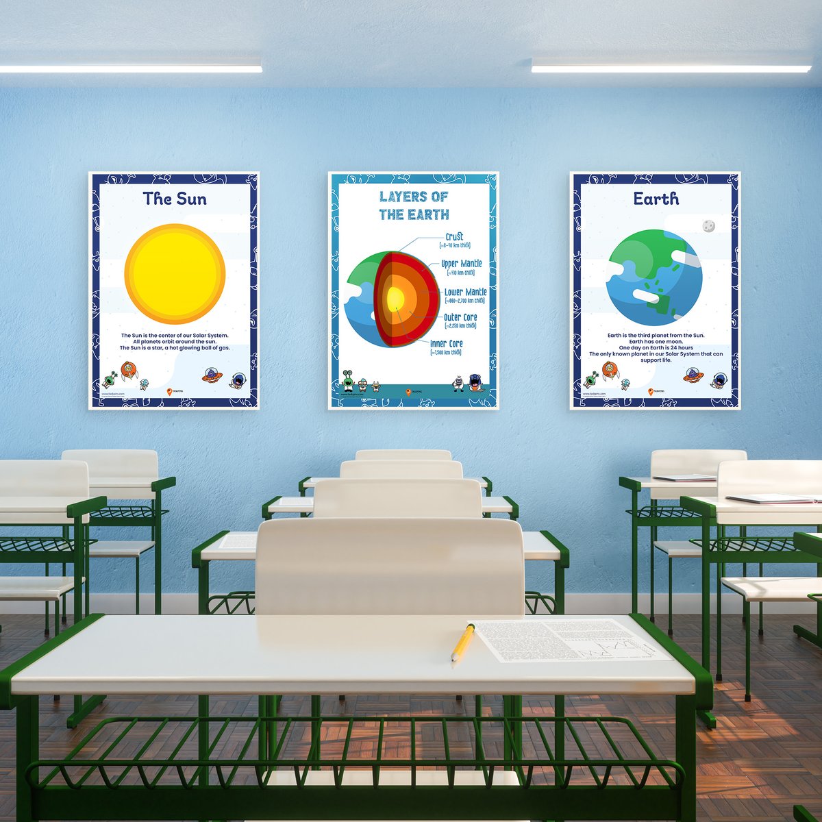 TaskPins's tweet image. Science Teachers - Geek Out Your Classroom With This Layers Of The Earth Poster!

taskpins.etsy.com/hk-en/listing/…

#planetearth #earth #earthlayers #OurPlanet #oneplanet